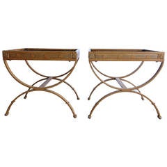1930s French Metal Side Tables 12