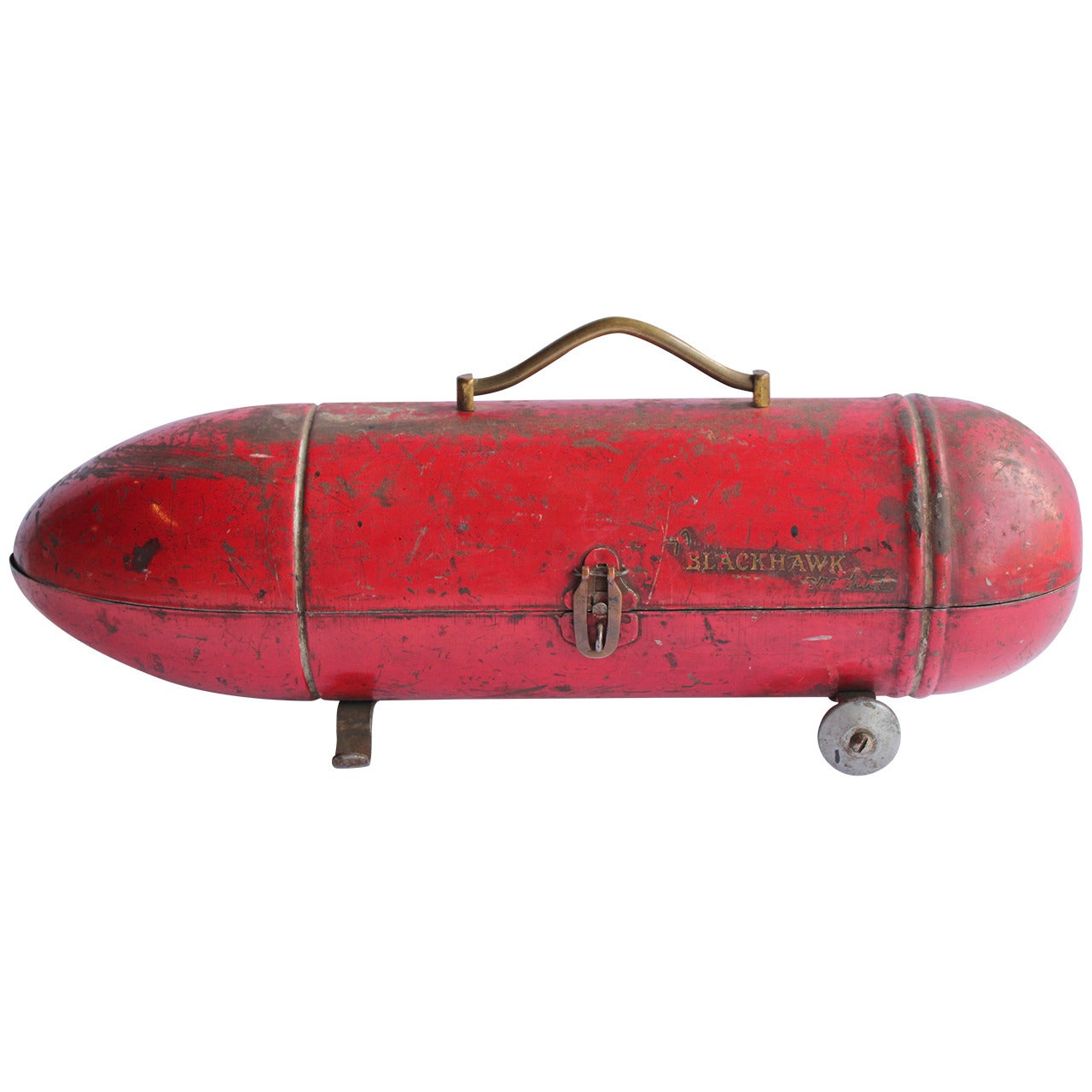Vintage American Zeppelin Tool Box by Blackhawk For Sale