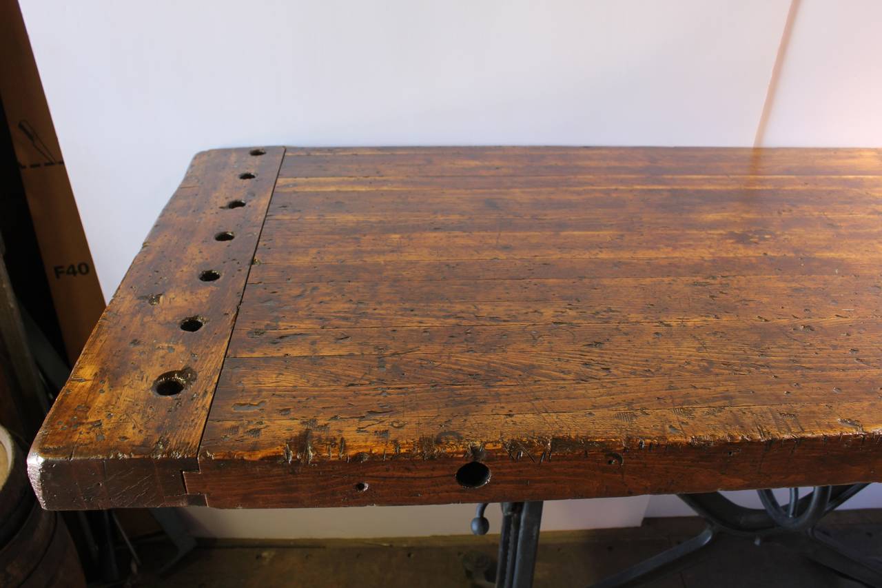 Industrial Antique American Drafting Table