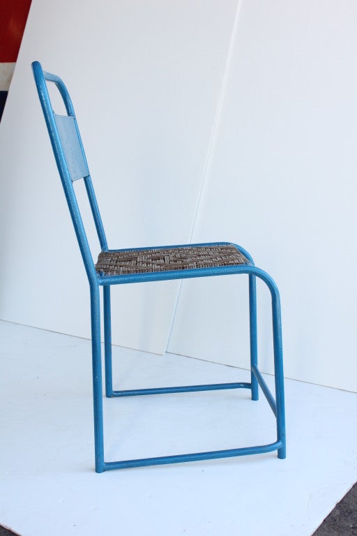 Steel Mid Century Metal Bistro Chairs