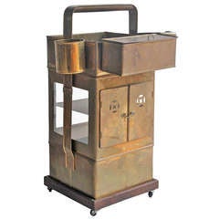 Brass Serving Cart Brass Serving Cart