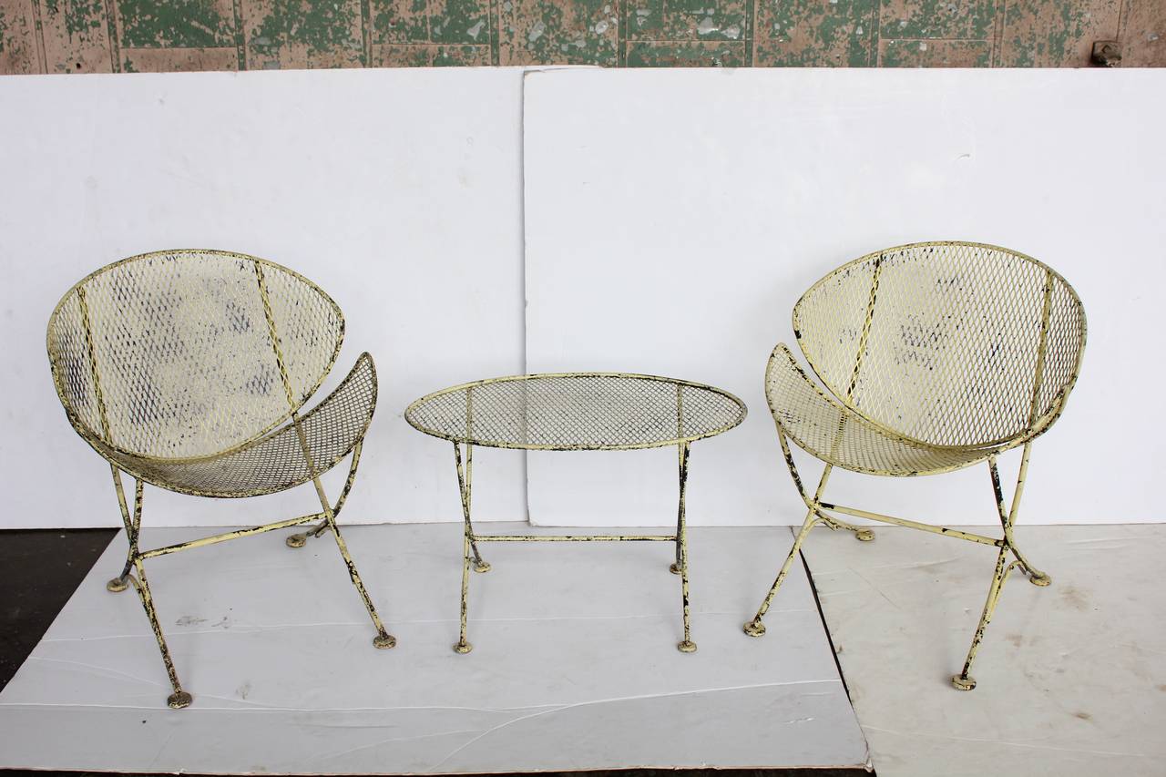 Maurizio Tempestini for Salterini "Clamshell" Garden Set
