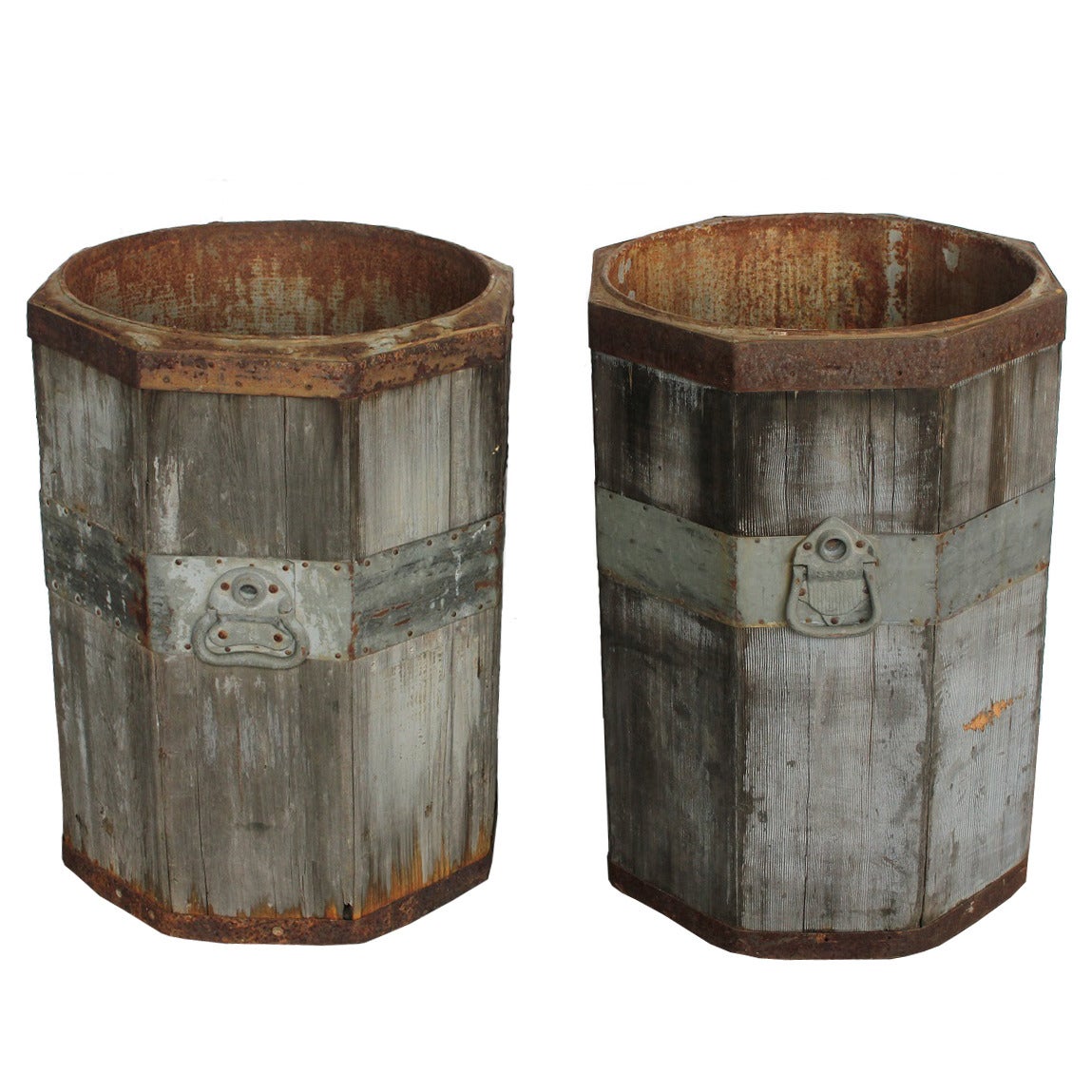 1930's American Railroad Water Buckets