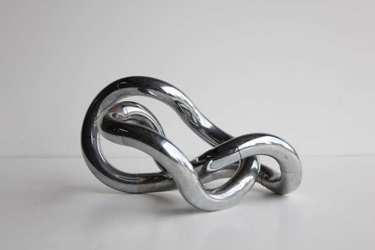 American 1980's Tangle Sculpture By Richard X Zawitz