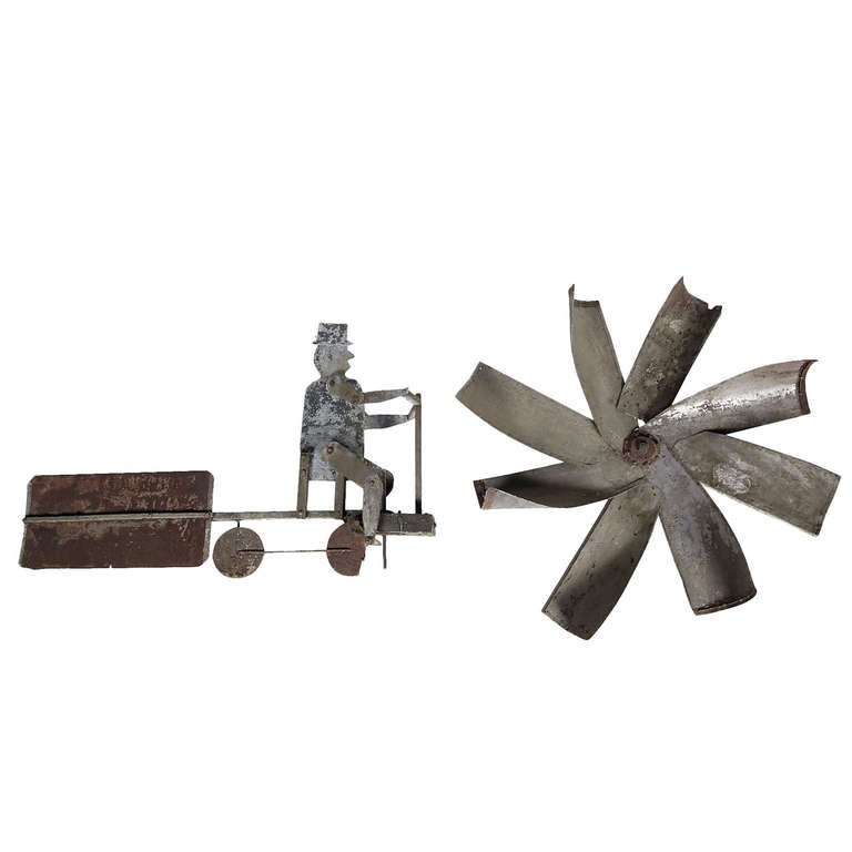 Antique American Folk Art Whirligig For Sale
