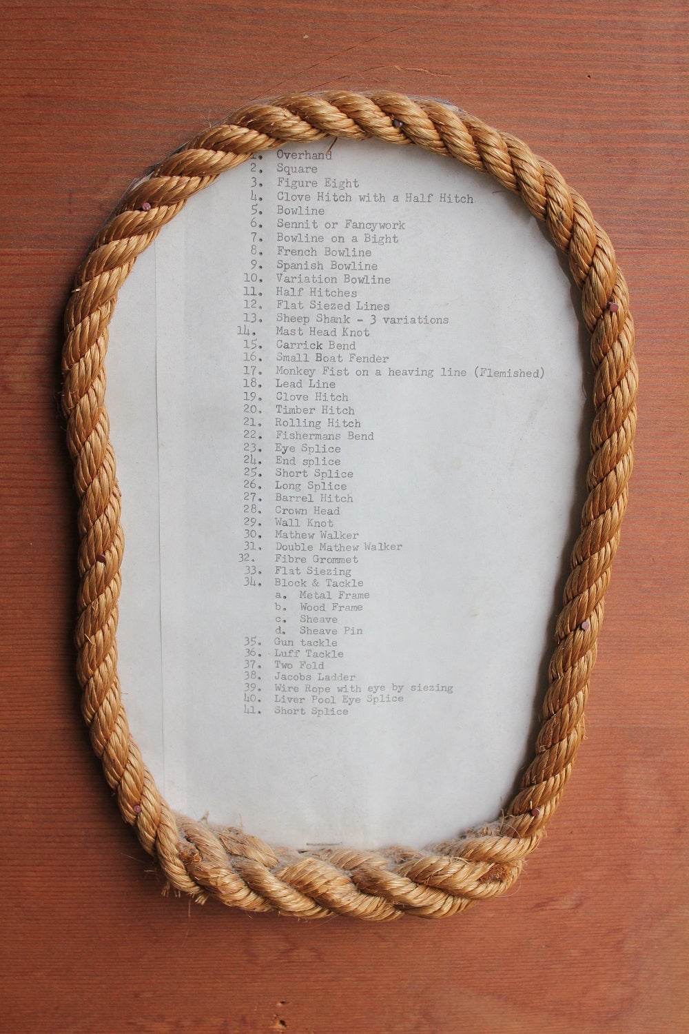 Vintage Boy Scout Knot Board at 1stDibs  knot board scouts, boyscout knot, knotting  board