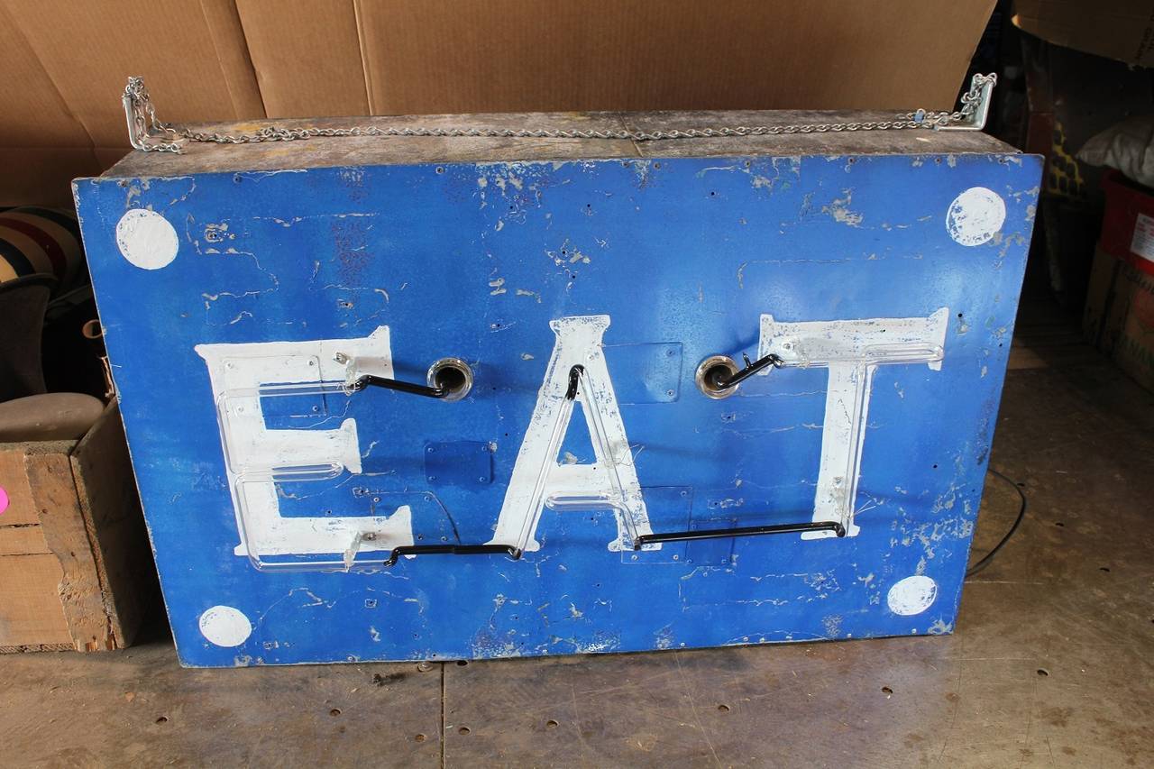 eat neon sign