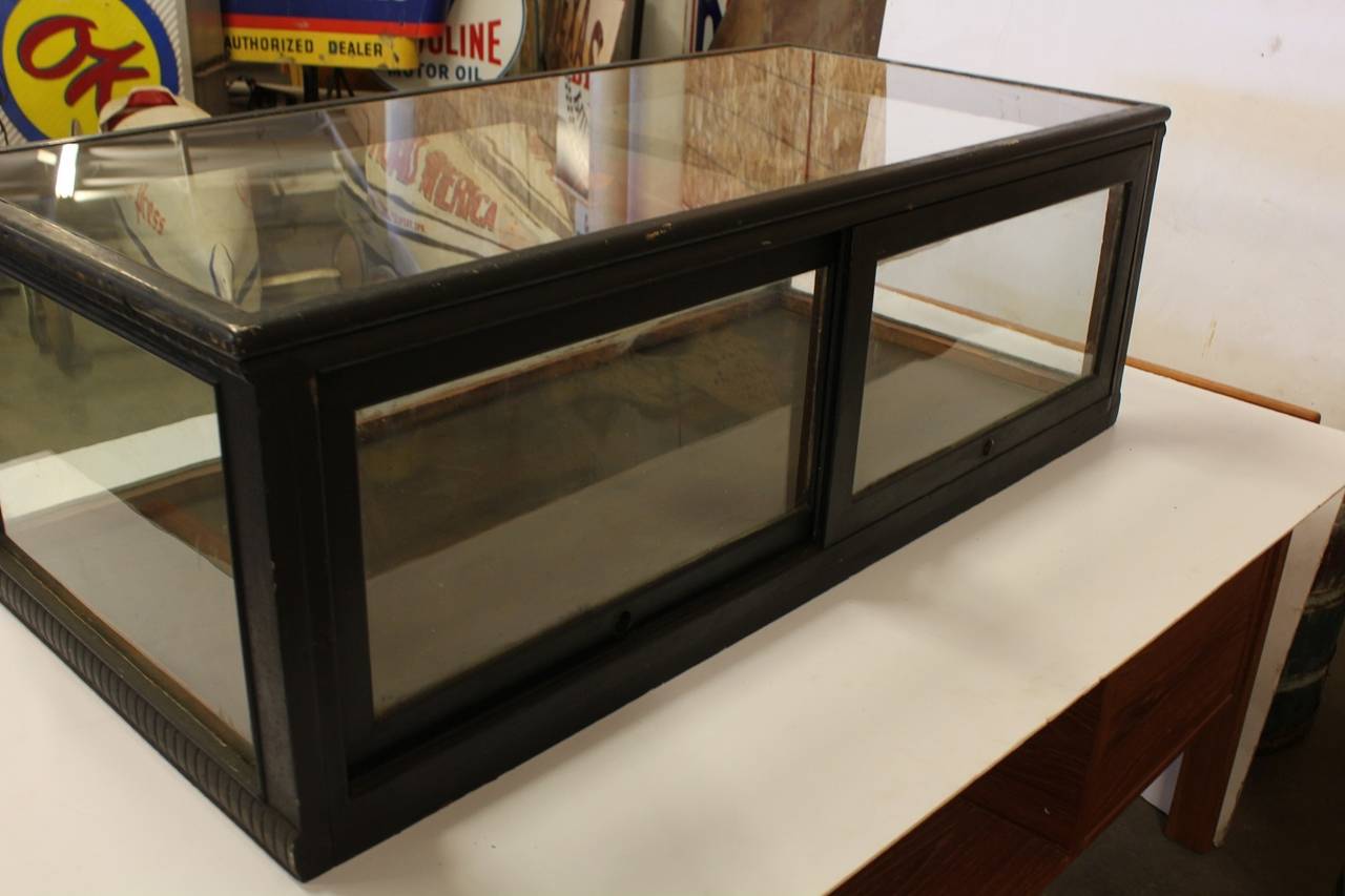 Antique Carved Wood Tabletop Display Showcase at 1stdibs