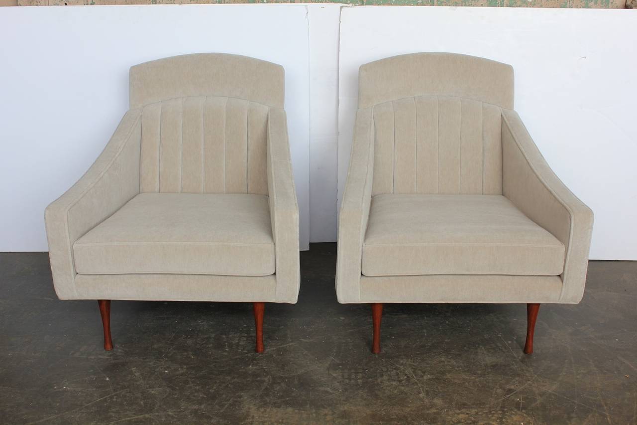 Rare Mid-Century Lounge Chairs by Paul McCobb