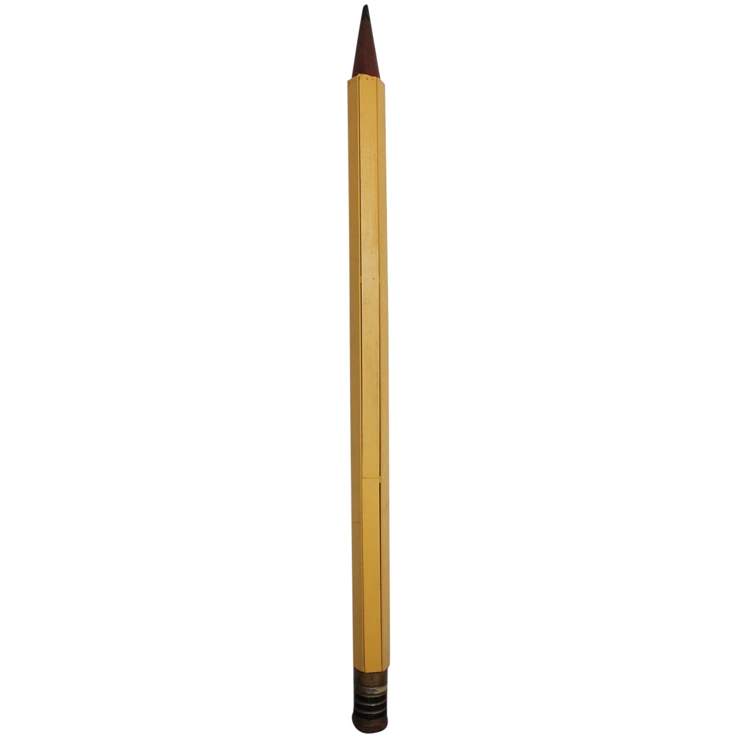 Tall Folk Art Wood Pencil
