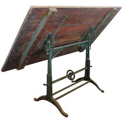 Antique American Drafting Table