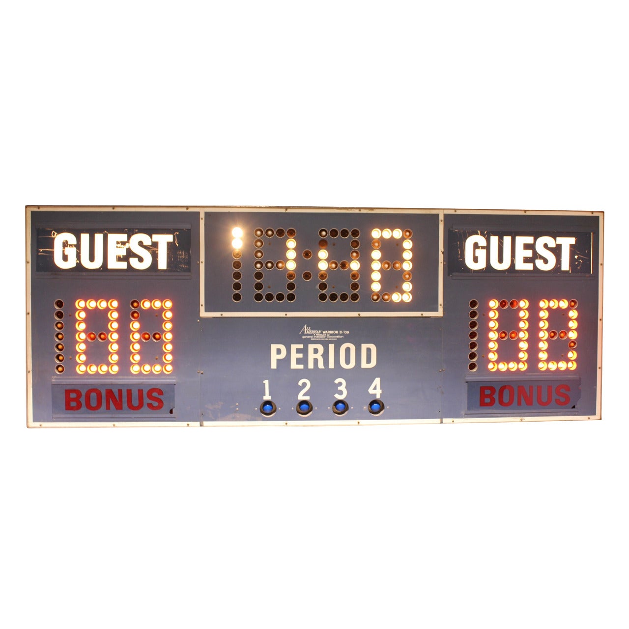 Large Vintage Scoreboard at 1stDibs vintage scoreboard for sale