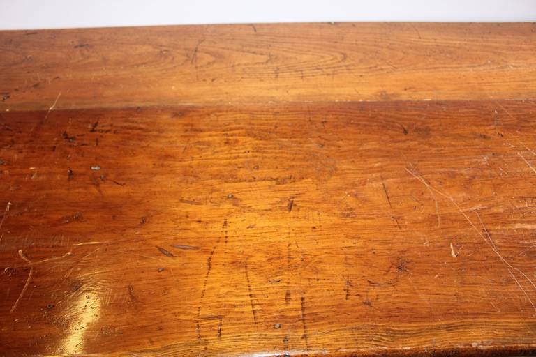 16 ft. Antique Store Wood Counter For Sale at 1stdibs