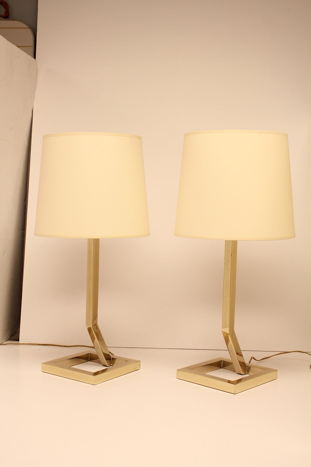 Mid-Century Modern Modern Brass Table Lamps