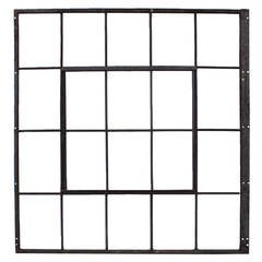 Large Antique Industrial Metal Casement Window, more available
