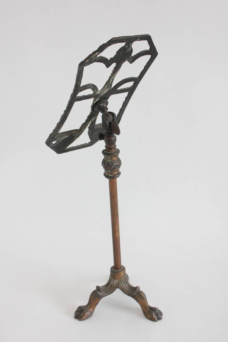 Antique Copper Shoe Display Stand For Sale at 1stDibs