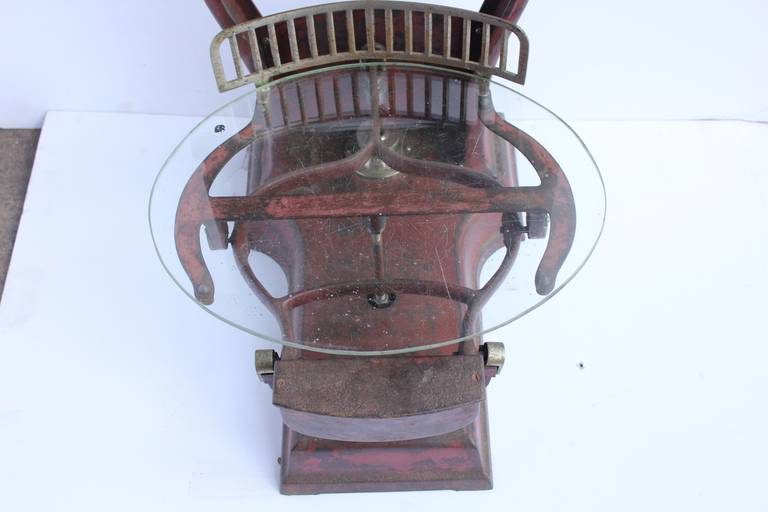 antique barrel scale