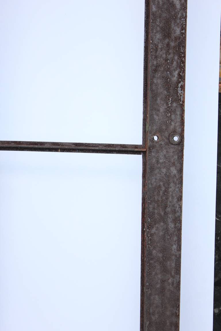 Large Antique Industrial Metal Casement Window, more available In Good Condition In Chicago, IL