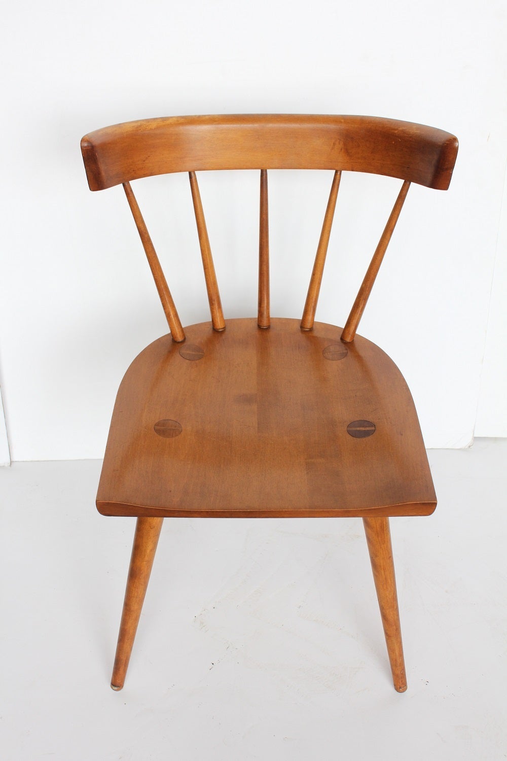 Mid-Century Spindle Back Desk/Side Chair by Paul McCobb