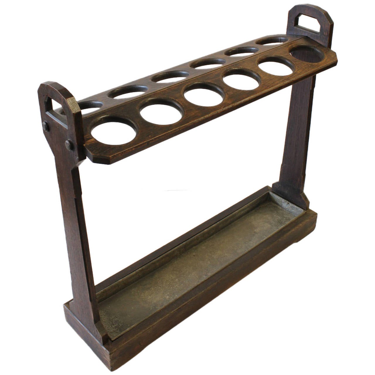 Large Antique Oak Umbrella Stand at 1stdibs