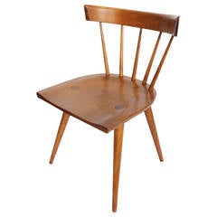 Mid-Century Spindle Back Desk/Side Chair by Paul McCobb