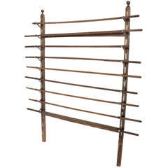 Antique Wall Hotel Magazine Holder