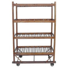 19th Century American Cobbler Wood Rack/Shelves, 4 Available 12