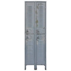 Antique Industrial Metal Lockers, Two available