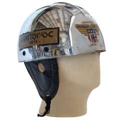 Vintage Original 1950's Soap Box Derby Helmet