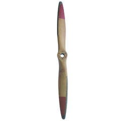 Retro 1950's Wooden Airplane Propeller by Anderson