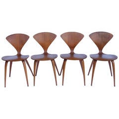 1950s Sculptural Dining Chairs by Norman Cherner for Plycraft