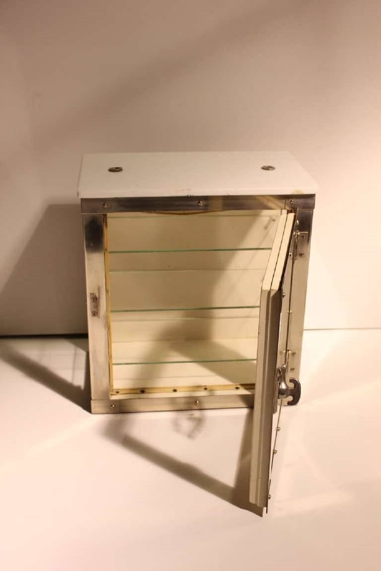 vintage sterilizer cabinet