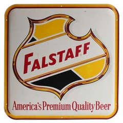 1950's Original Falstaff Beer Sign