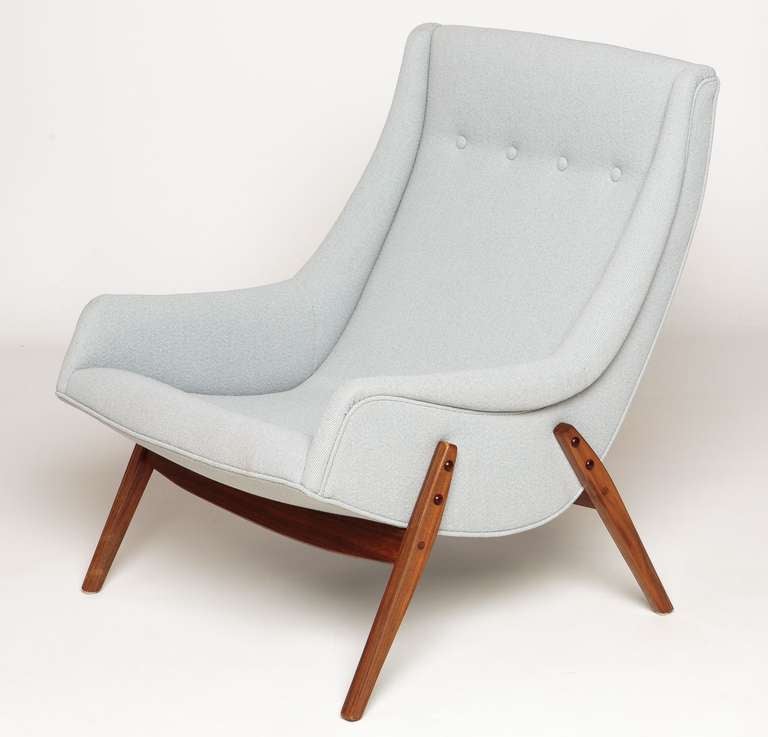 milo baughman scoop chair