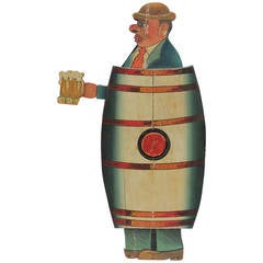 Antique Animated Carnival Game