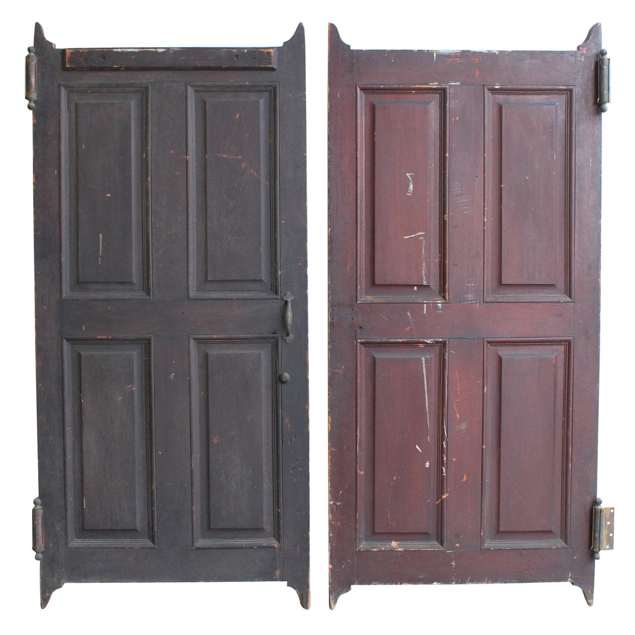 Antique Wood Swinging Saloon Doors For Sale