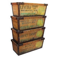 Vintage Large Banana Crate