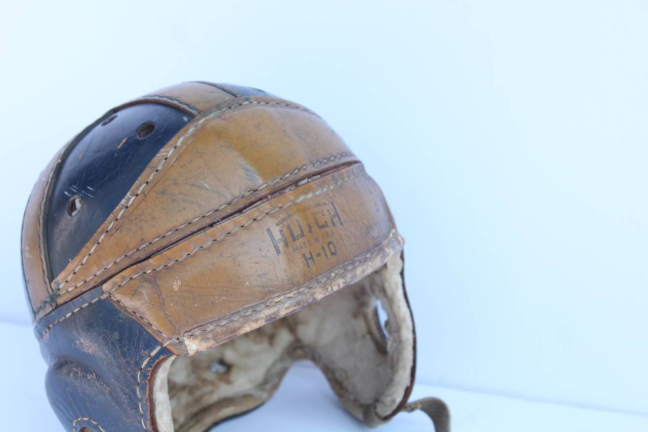 1930 football helmet