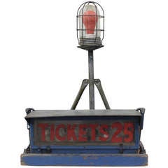 1930's Carnival Light Up Sign