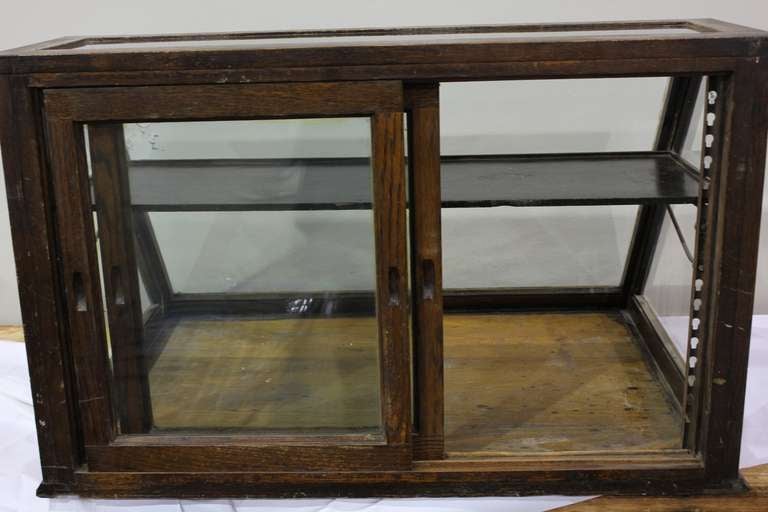 antique display counter