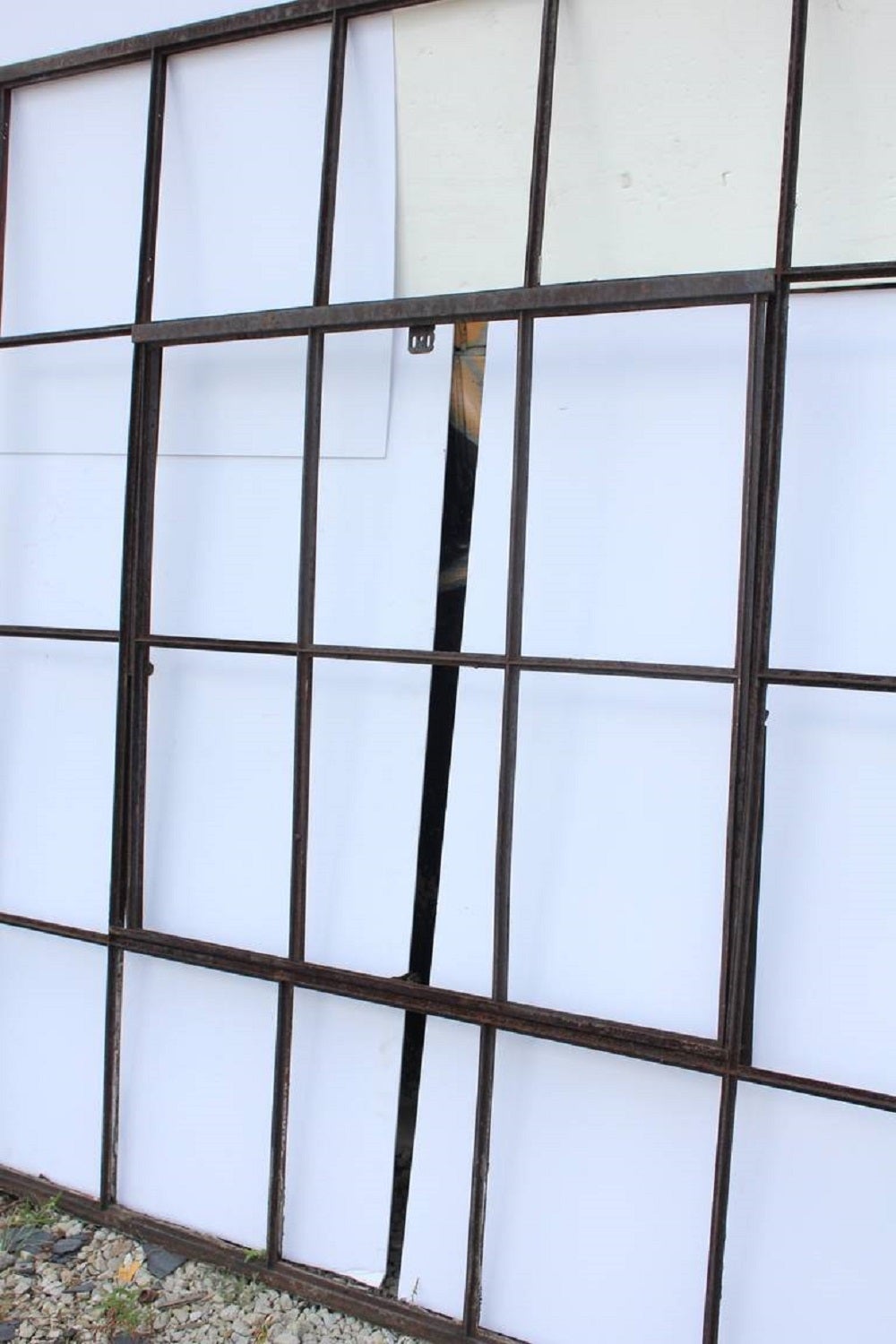 American Large Antique Industrial Metal Casement Window, more available