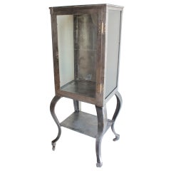 1900's Medical Display Cabinet