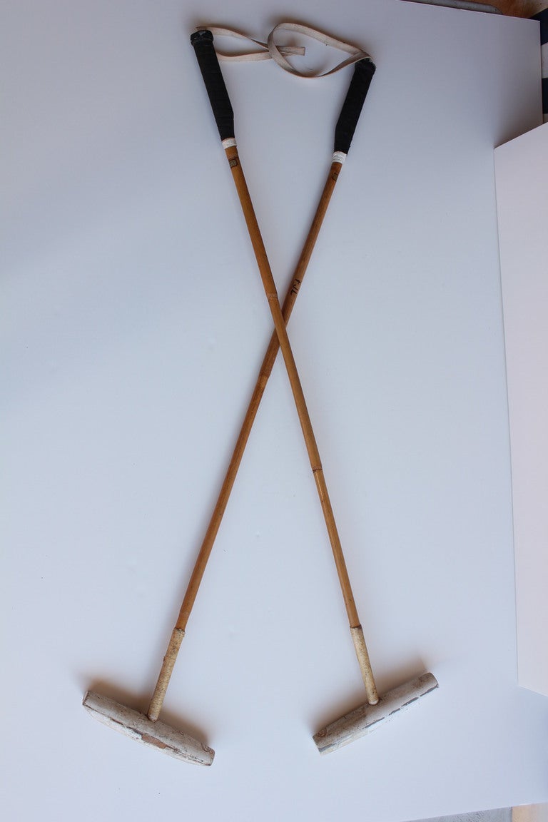 Vintage Polo Bamboo Mallets. We have 22 sets available.