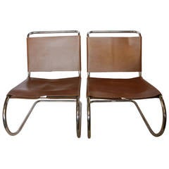 1950s MR Lounge Chairs by Mies Van Der Rohe