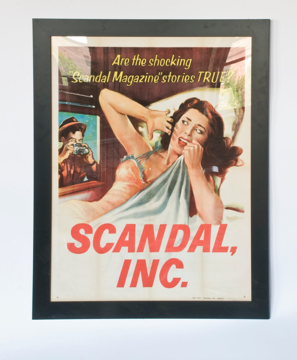 1950's Movie Poster Scandal Inc.