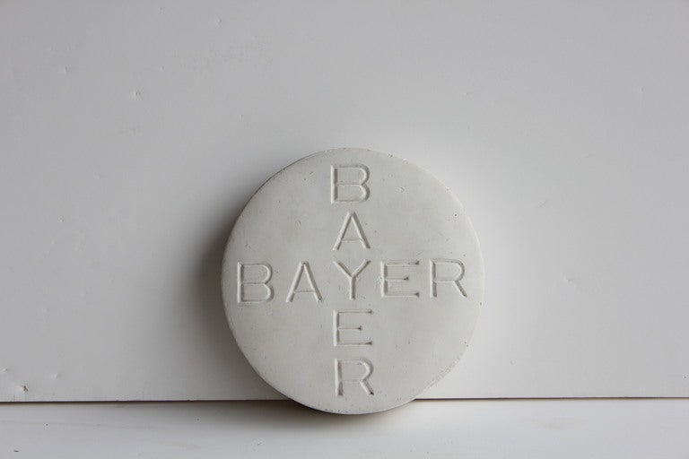 bayer pill white