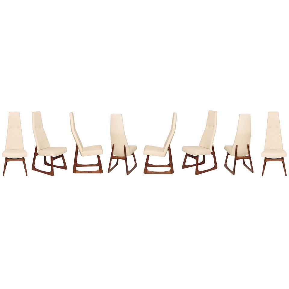 Adrian Pearsall Dining Chairs, set of four chairs