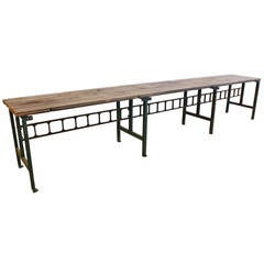 Vintage Industrial Table