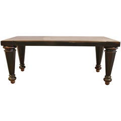 Antique Library Wooden Table
