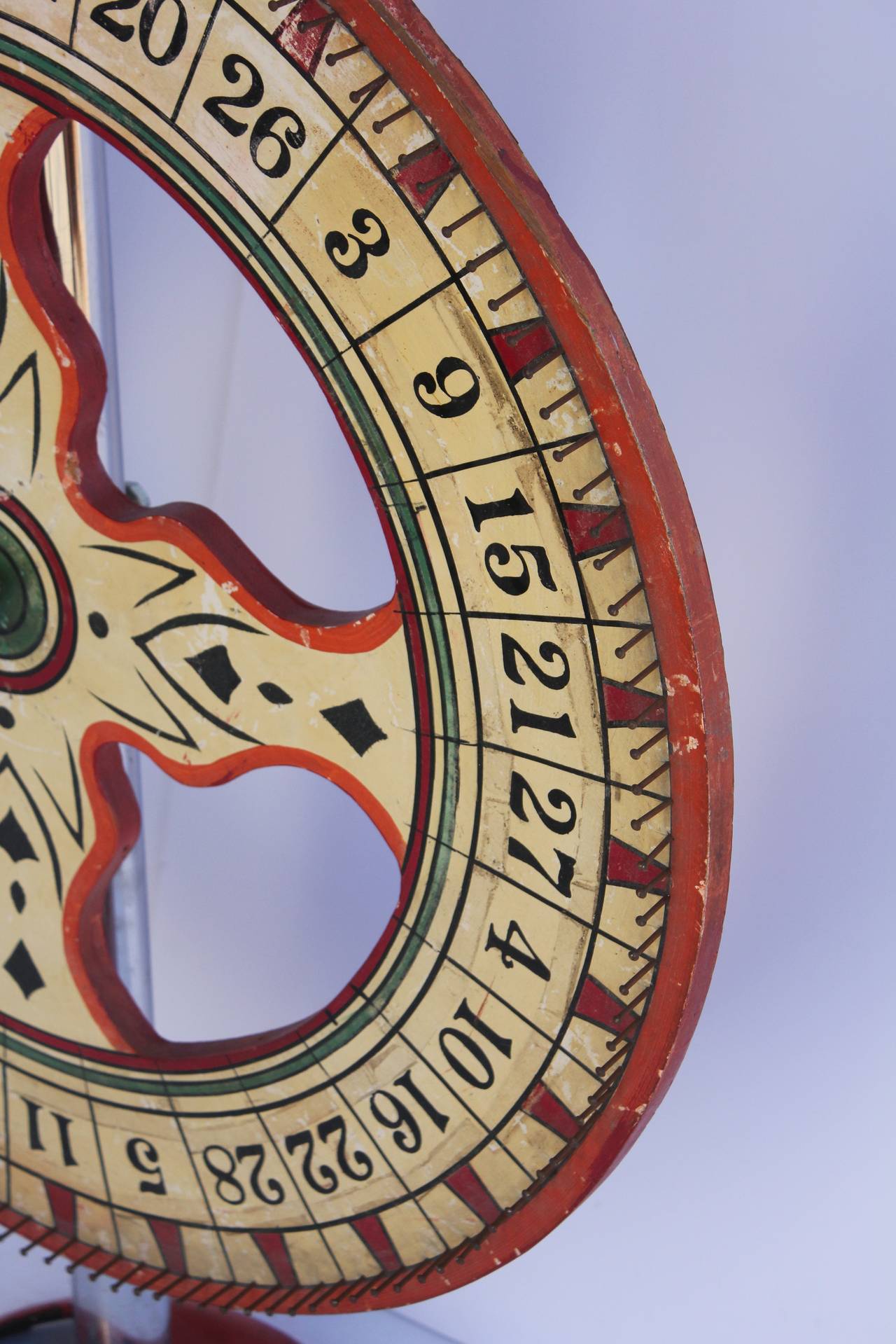vintage carnival wheel